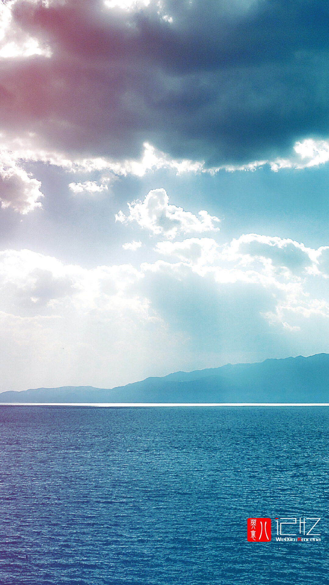 自己拍摄制作的手机锁屏壁纸