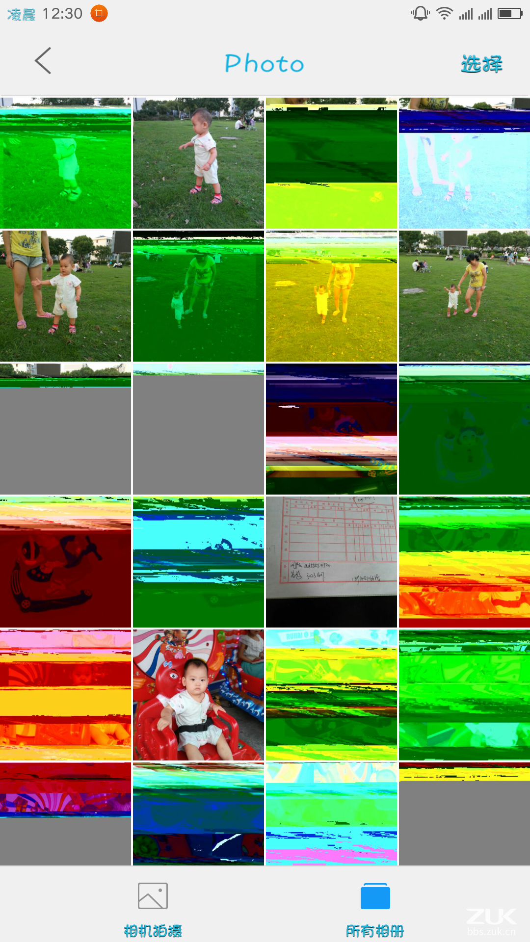 都来看看 在ZUK云服务恢复的照片成什么样了