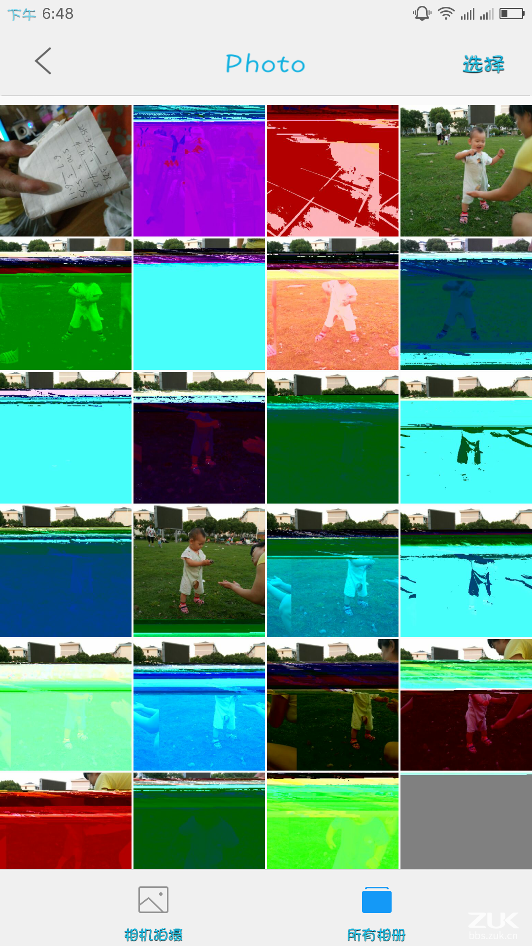 都来看看 在ZUK云服务恢复的照片成什么样了