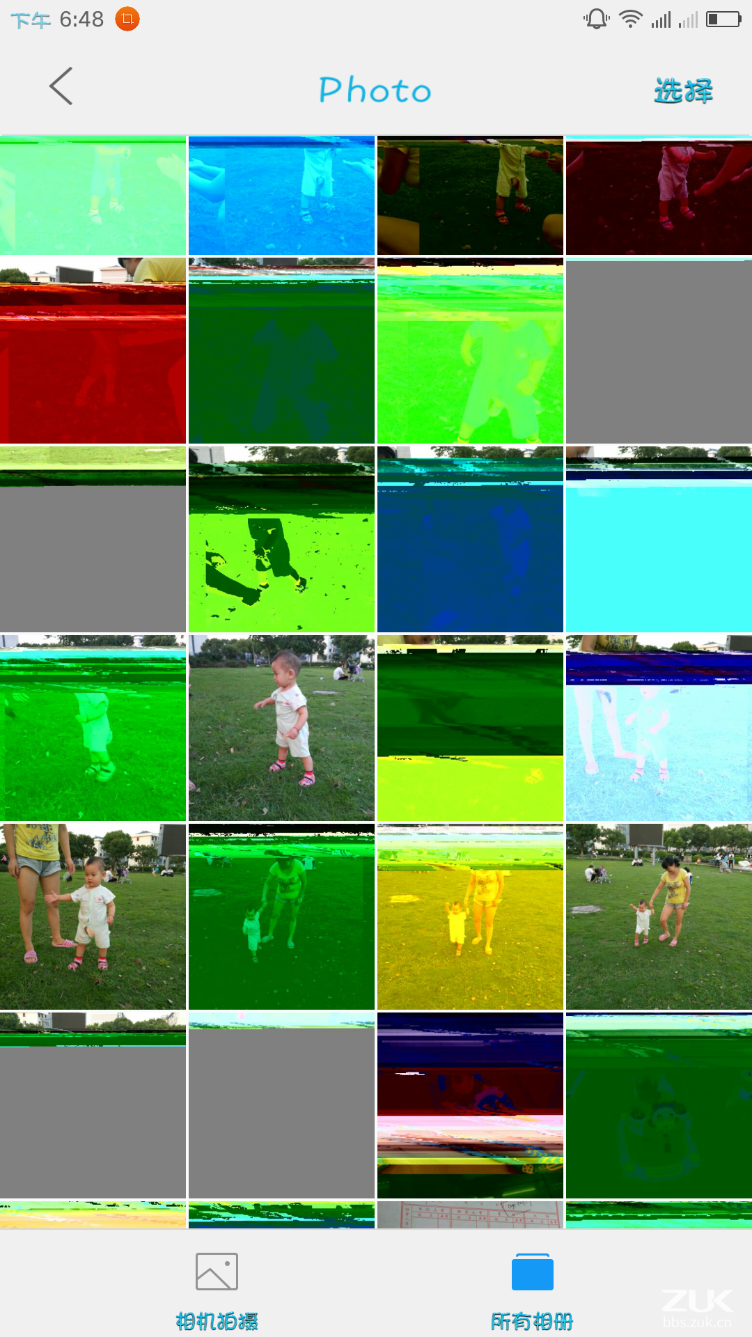 都来看看 在ZUK云服务恢复的照片成什么样了