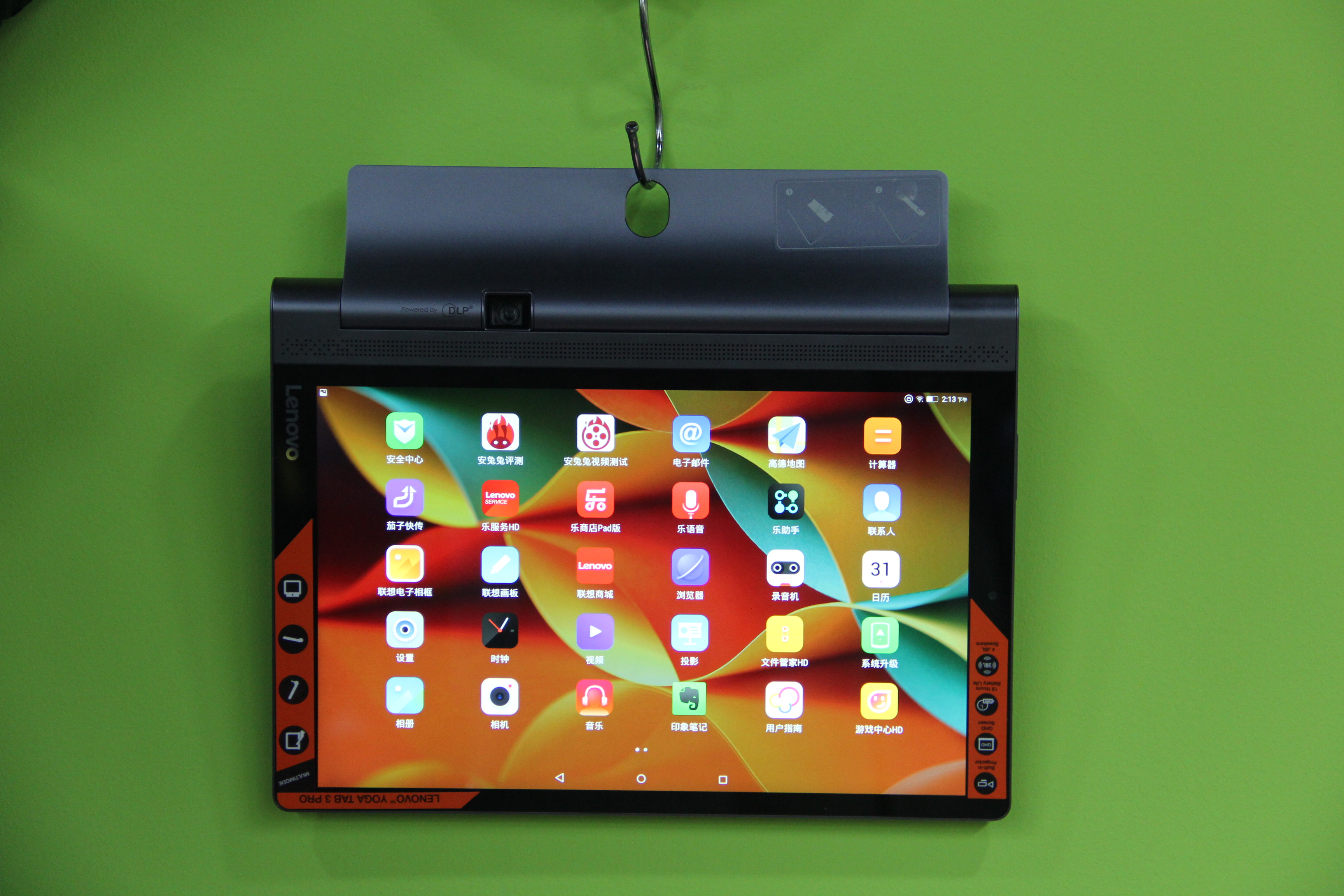 【全面进化诚心之作 联想yoga tab 3 pro平板外观解读】-【联想平板