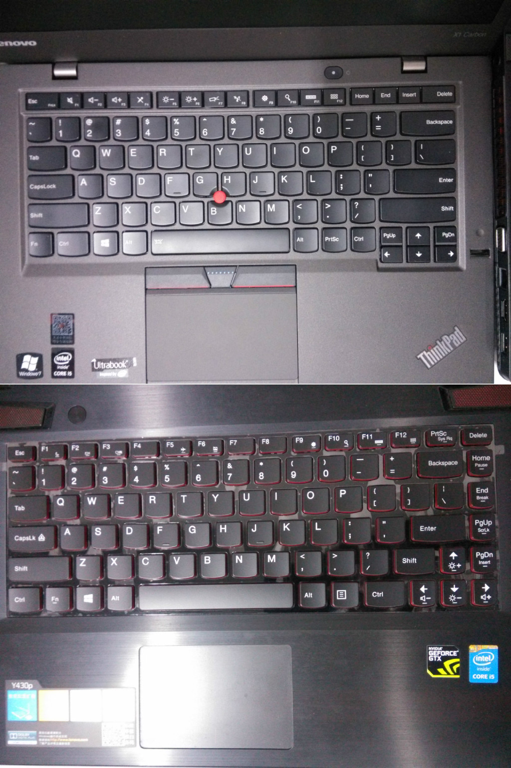 x1 carbon 2015 vs lenovo y430p【键盘】.jpg