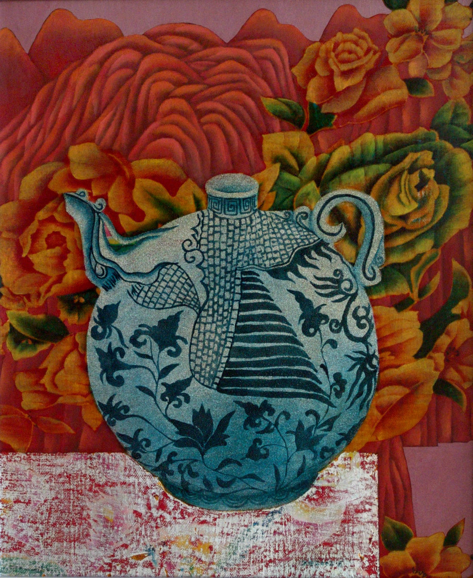 【大泽有鱼——张泽国《大寒》系列漆画作品赏析2】-【社区活动】论坛