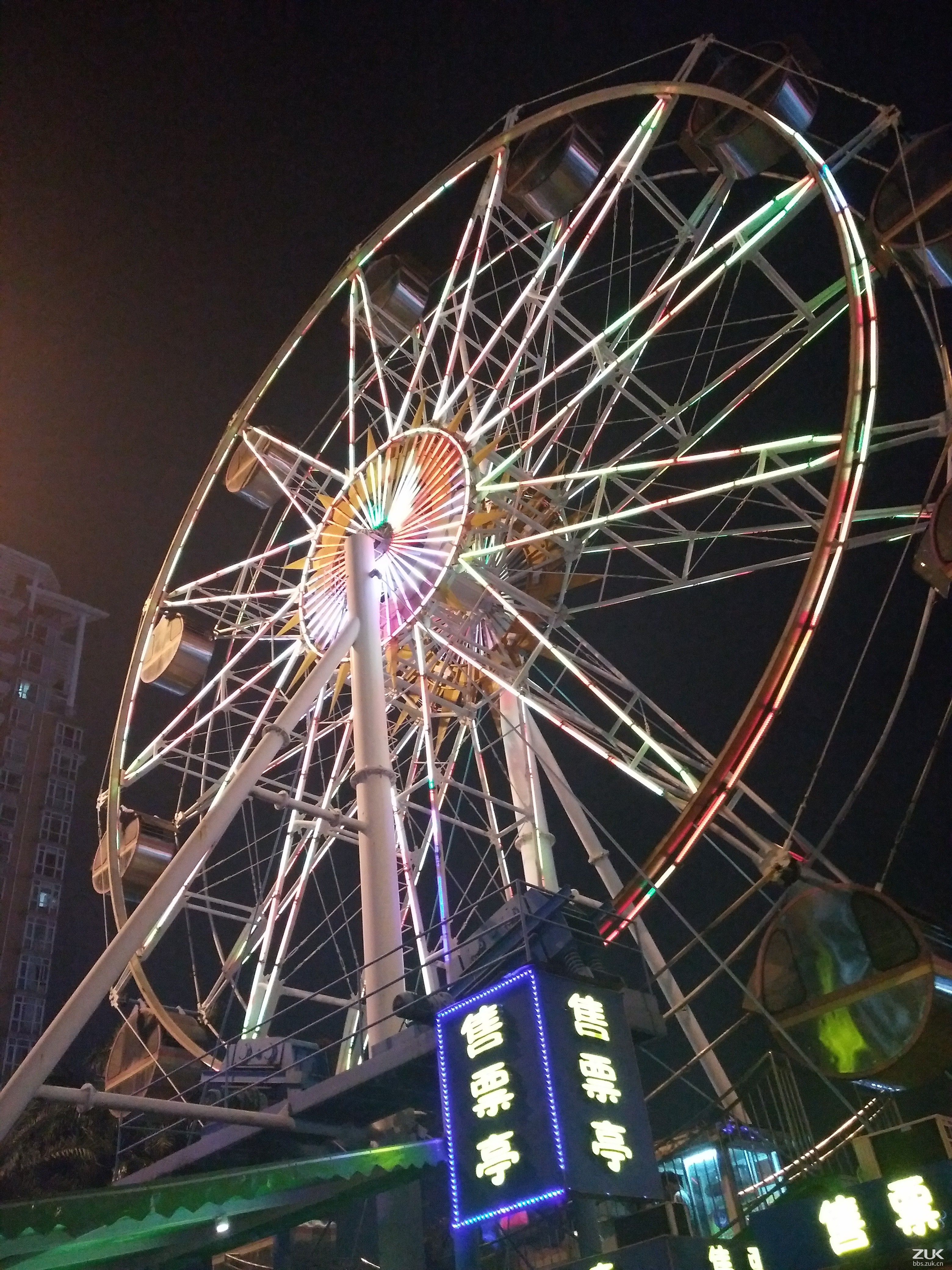 【夜拍 摩天轮】-【随手拍】论坛-手机乐粉家-联想社区
