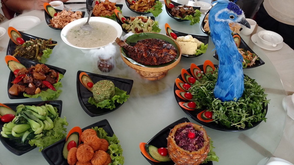 【#国庆晒美食,我有我的菜# 傣家孔雀迎宾宴】-【小新笔记本】论坛