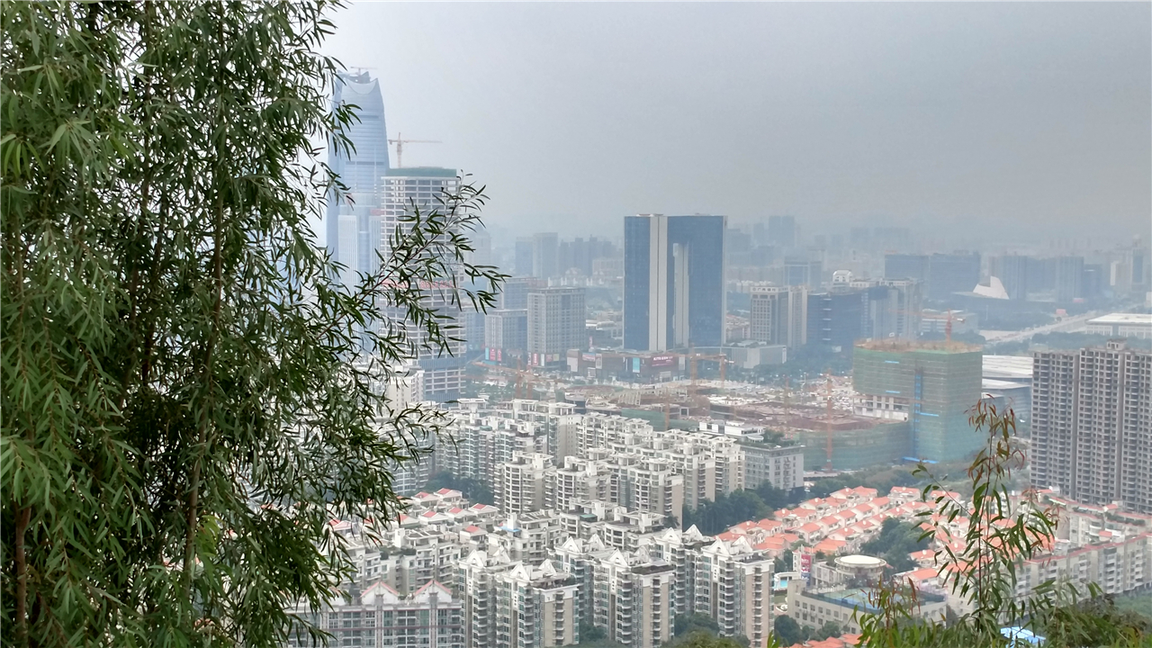 moto z 随手拍雾霾下的东莞