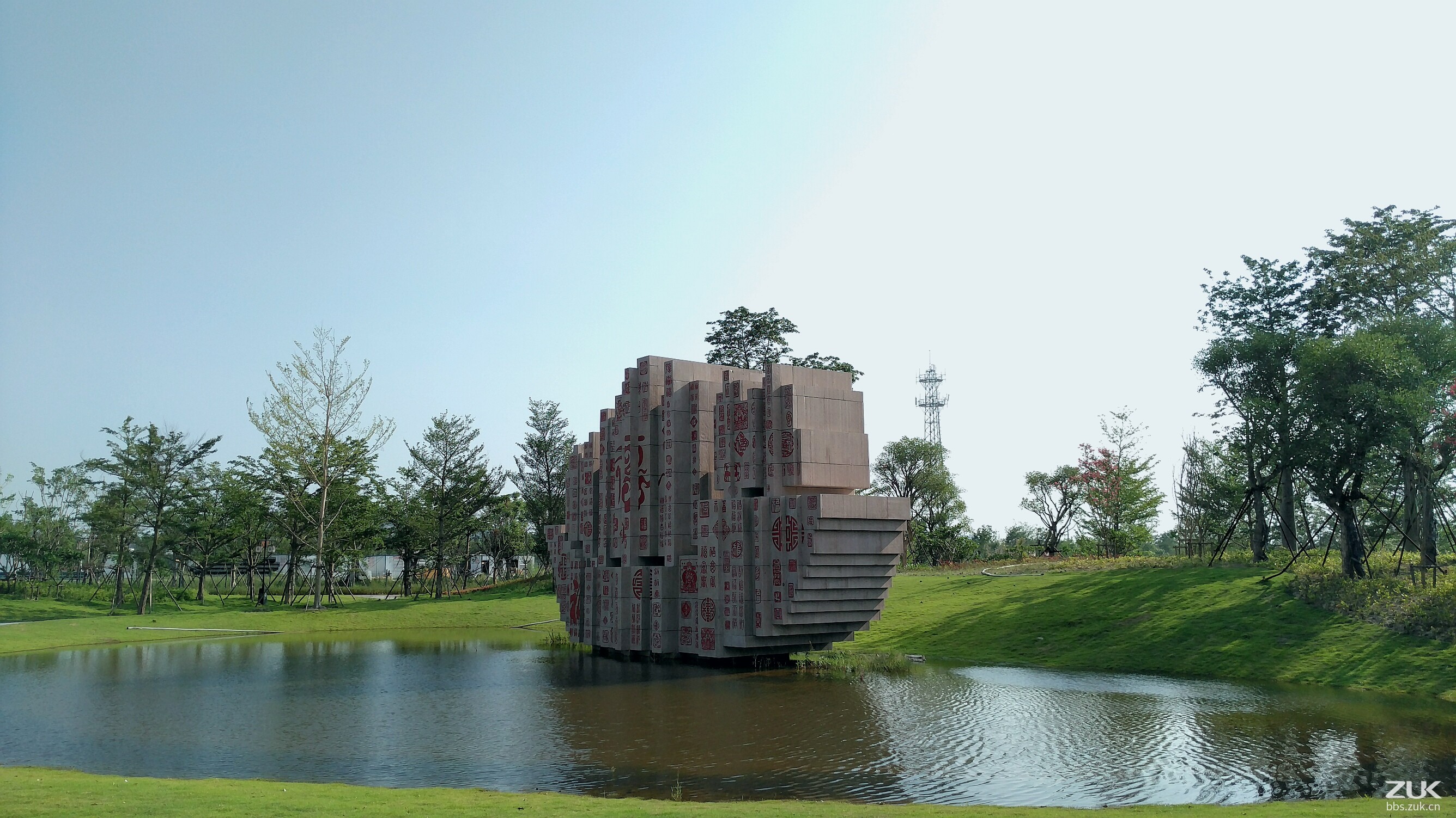 【趣摄阁正使】帆影 公园里的标志性雕塑——帆影,不同时段,不同角度