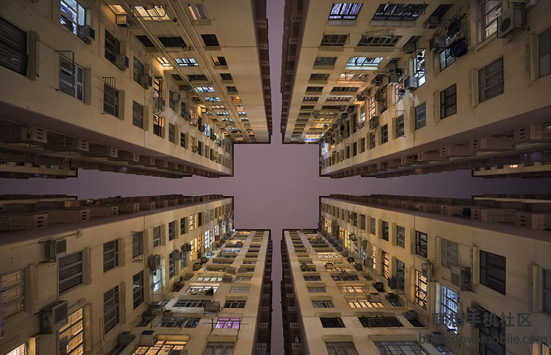 法摄影师仰拍香港摩天大楼】-【联想杂谈】论坛-lenovopc社区-联想