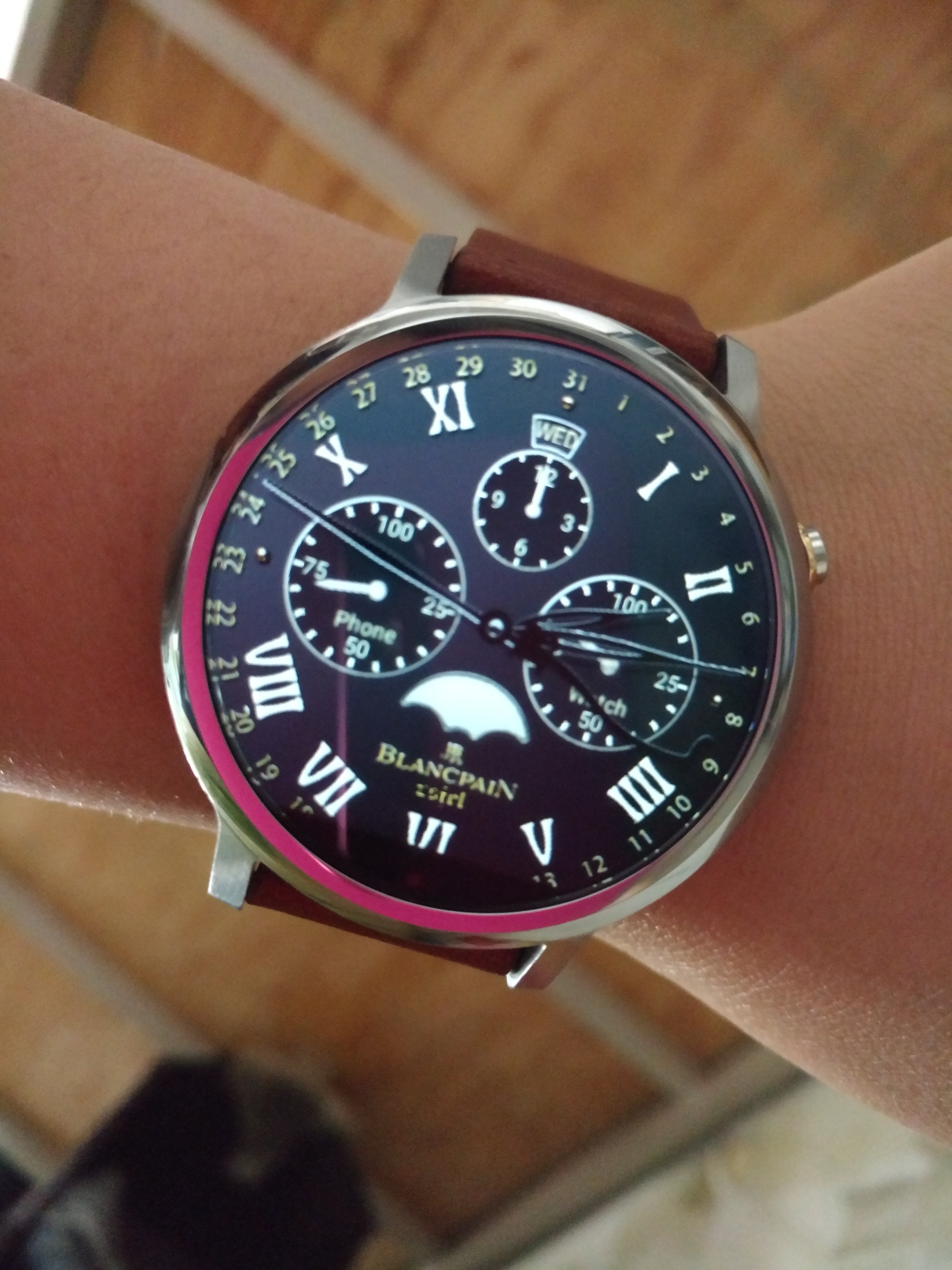 moto 360 手表