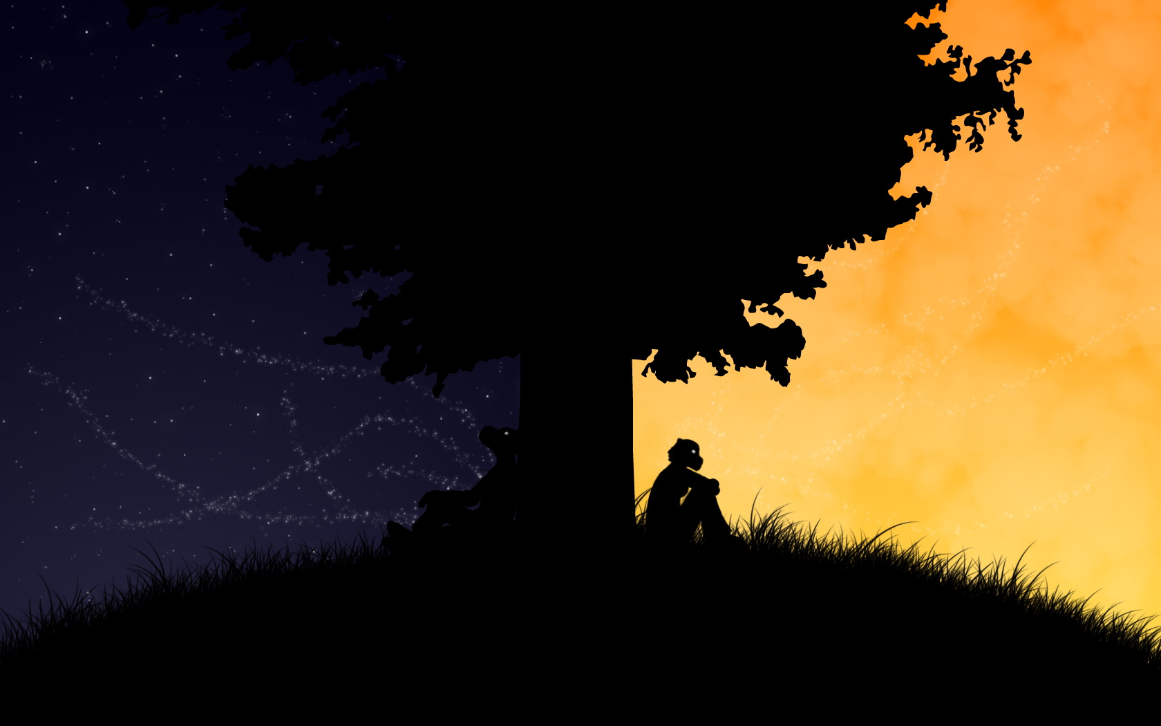 【【共享壁纸】+小清新 宇宙 二次元 奇景 简洁