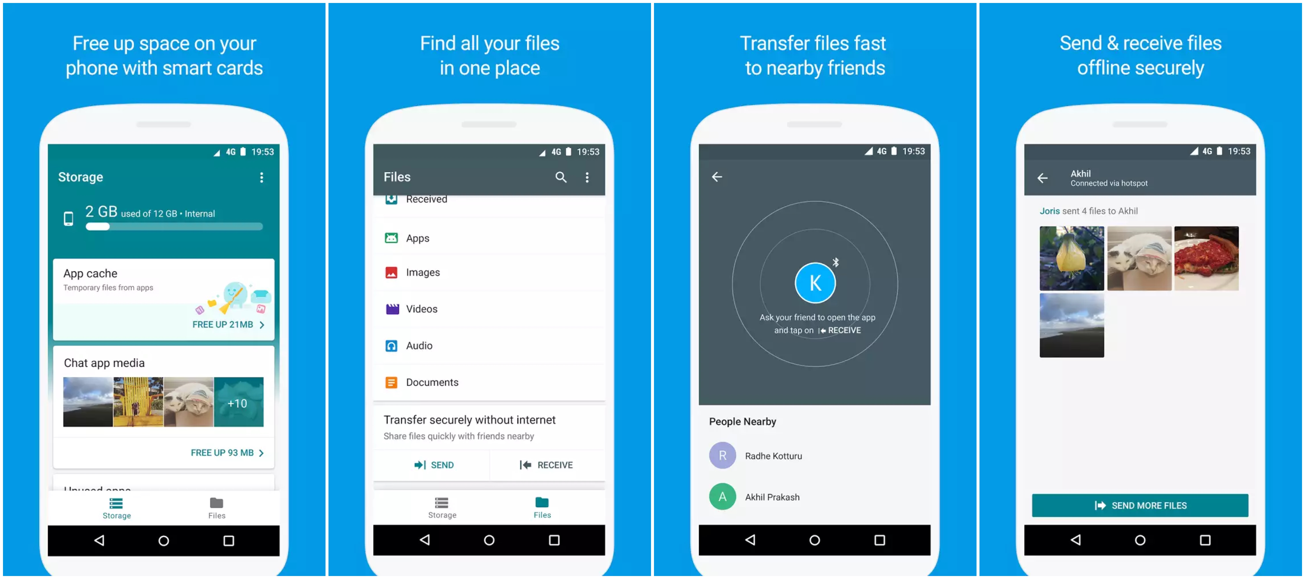 Google Files Go : Android 原生文件管理器