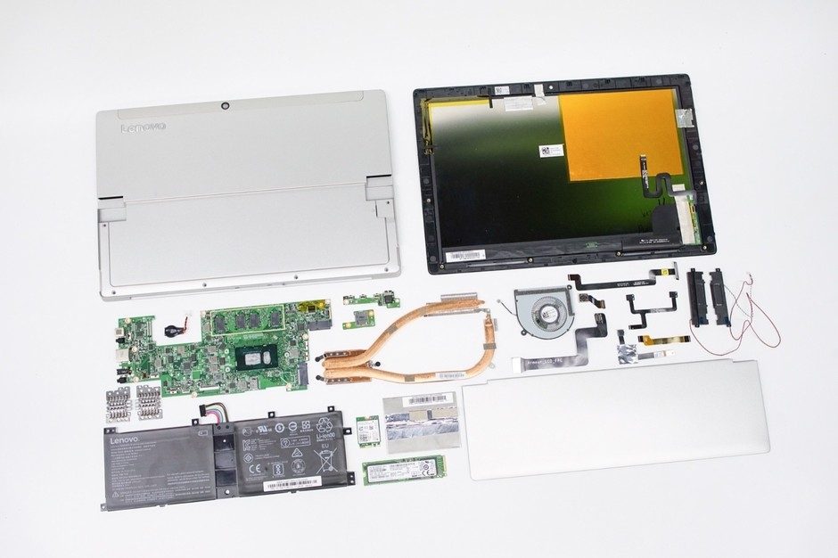 联想miix 520 拆机详解