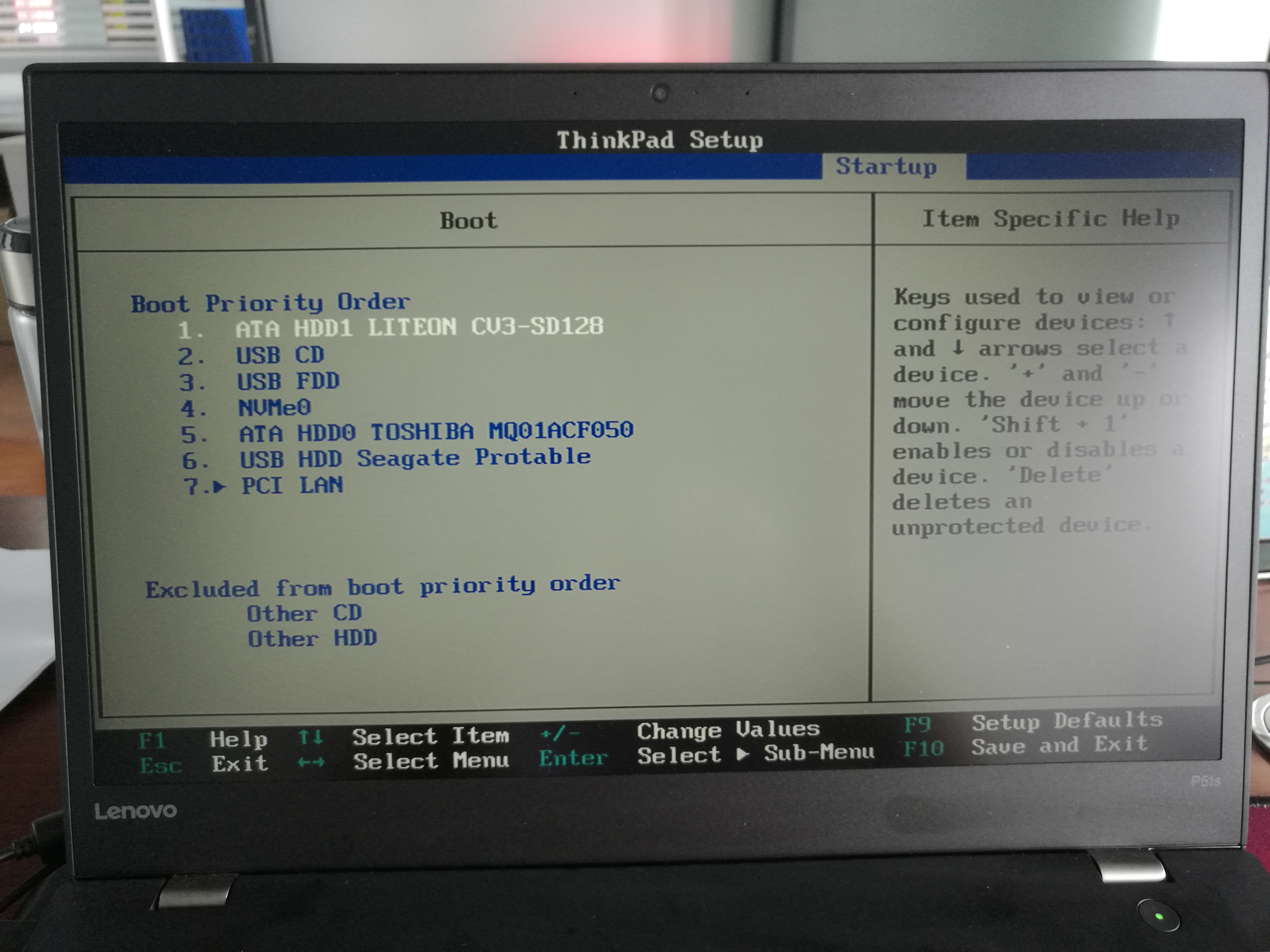 thinkpad p51s 开机出线to interrupt normal startup,press enter