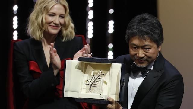 日本影片《小偷家族》获2018戛纳电影节金棕榈奖