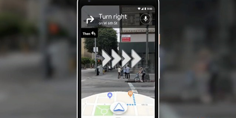 谷歌推出AR地图导航,无GPS预测定位和方向